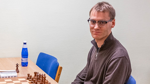 GM Erik Blomqvist, SK Rockaden. Foto: Lars OA Hedlund